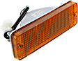 Front, Driver Side Turn Signal Light, With bulb(s)