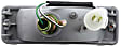 Front, Driver Side Turn Signal Light, With bulb(s)