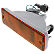 Front, Passenger Side Turn Signal Light, With bulb(s)