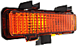 Front, Driver Side Turn Signal Light, Without bulb(s)