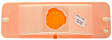 Turn Signal Lens - Driver or Passenger Side, Amber, Plastic, Direct Fit, Sold individually