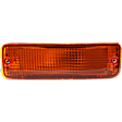 Front, Driver Side Turn Signal Light, With bulb(s)