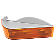 Front, Passenger Side Turn Signal Light, Without bulb(s)