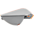 Front, Passenger Side Turn Signal Light, Without bulb(s)
