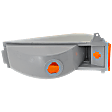 Front, Passenger Side Turn Signal Light, Without bulb(s)