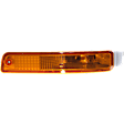 Front, Driver Side Turn Signal Light, With bulb(s)