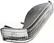 Front, Passenger Side Turn Signal Light, Without bulb(s)