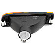 Front, Passenger Side Turn Signal Light, With bulb(s)