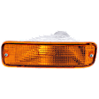 Front, Driver Side Turn Signal Light, With bulb(s), RWD
