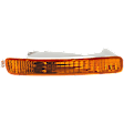 Front, Passenger Side Turn Signal Light, With bulb(s)