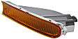 Front, Driver Side Turn Signal Light, With Bulb, 4 Cyl., 2.0L Engine