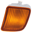 Front, Driver Side Turn Signal Light, With bulb(s)