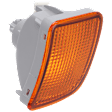 Front, Driver Side Turn Signal Light, With bulb(s)