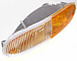 Front, Driver Side Turn Signal Light, Without bulb(s)