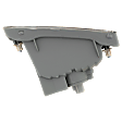 Front, Passenger Side Turn Signal Light, With bulb(s)