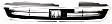 1994 Honda Accord EX - Grille, Chrome Shell with Textured Black Insert, Coupe