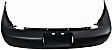 Rear Primed Bumper Cover, SE Model