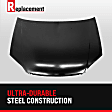 Factory Style Hood Steel Primed