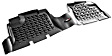 2012 Jeep Wrangler - Second Row All Terrain Series Floor Mats, Black, Made Of Thermoplastic, Sport Utility