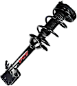 1331592R Rear, Passenger Side Fully Loaded Strut, OE Replacement Series