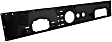 1978 Jeep CJ5 - Dash Panel - Black Powdercoated, Stainless Steel, Direct Fit