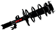 1333817R Front, Passenger Side Fully Loaded Strut, Coupe, FCS OE Replacement