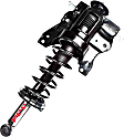 1345459L Rear, Driver Side Fully Loaded Strut, OE Replacement Series