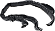 1976 Jeep CJ5 - Roll Bar Padding - Black, Fabric, Direct Fit, Kit