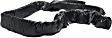 1976 Jeep CJ5 - Roll Bar Padding - Black, Fabric, Direct Fit, Kit