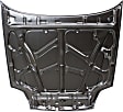 Hood, Steel, Primed, 4 Cyl., 2.2L Engine