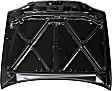 Hood, Steel, Primed, 4 Cyl., 1.8L Engine