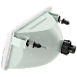 Passenger Side Headlight, with Bulb, Halogen, Clear Lens