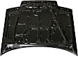 1988 Honda Civic - Factory Style Hood, 2-Door, Hatchback, Steel, Primed