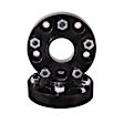 15201.09 Wheel Spacer - Powdercoated Black, Aluminum, Direct Fit, Set of 2