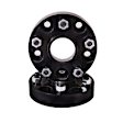 15201.09 Wheel Spacer - Powdercoated Black, Aluminum, Direct Fit, Set of 2
