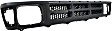 Grille, Painted Black, 4 Cyl., 2.6L Engine