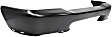 Front Bumper, Painted Black, Without Mounting Brackets