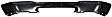 Front Bumper, Painted Black, Without Mounting Brackets