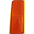 Front, Passenger Side Reflector, For Models with Single Sealed Beam Headlights