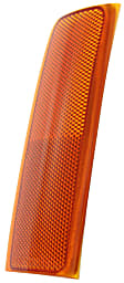 Front, Passenger Side Reflector, For Models with Single Sealed Beam Headlights