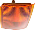 Front, Passenger Side Reflector, For Models with Single Sealed Beam Headlights