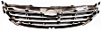Grille Assembly, Chrome Shell with Painted Black Insert