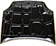 2000 Honda Civic - Factory Style Hood, Steel, Primed, CAPA Certified