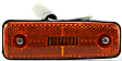 Front, Passenger Side Side Marker With bulb(s)