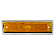 1982 Chevrolet C30 - Front, Passenger Side Side Marker, Without bulb(s), For Models with Chrome Trim
