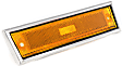 1982 Chevrolet C30 - Front, Passenger Side Side Marker, Without bulb(s), For Models with Chrome Trim