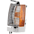 Driver Side Halogen Corner Light, With bulb(s)
