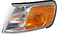 Driver Side Halogen Corner Light, With bulb(s)