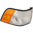 Passenger Side Halogen Corner Light, Without bulb(s)