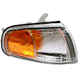Passenger Side Halogen Corner Light, With bulb(s)